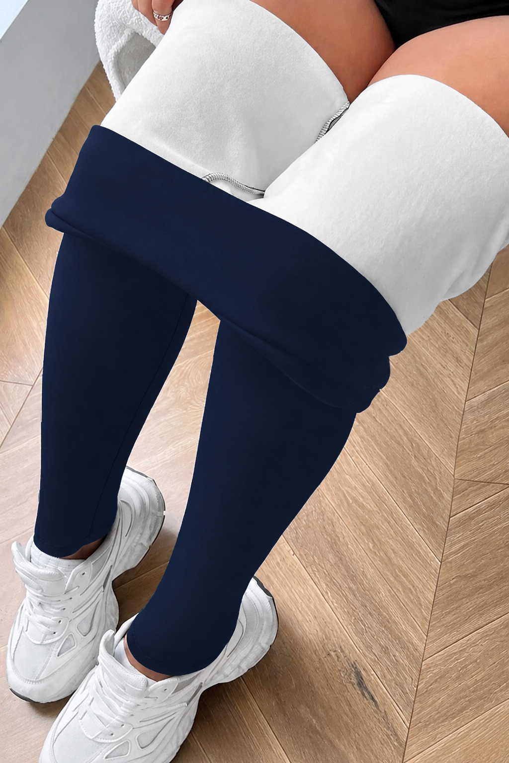 Women's High-Waisted Fleece-Lined Thermal Leggings