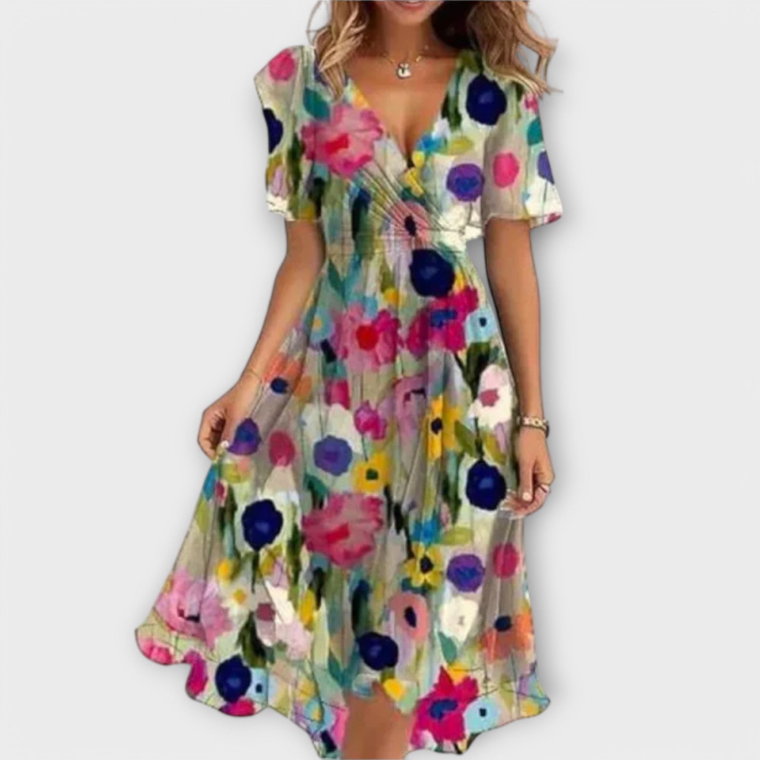Vittoria™ | Elegant Midi Dress