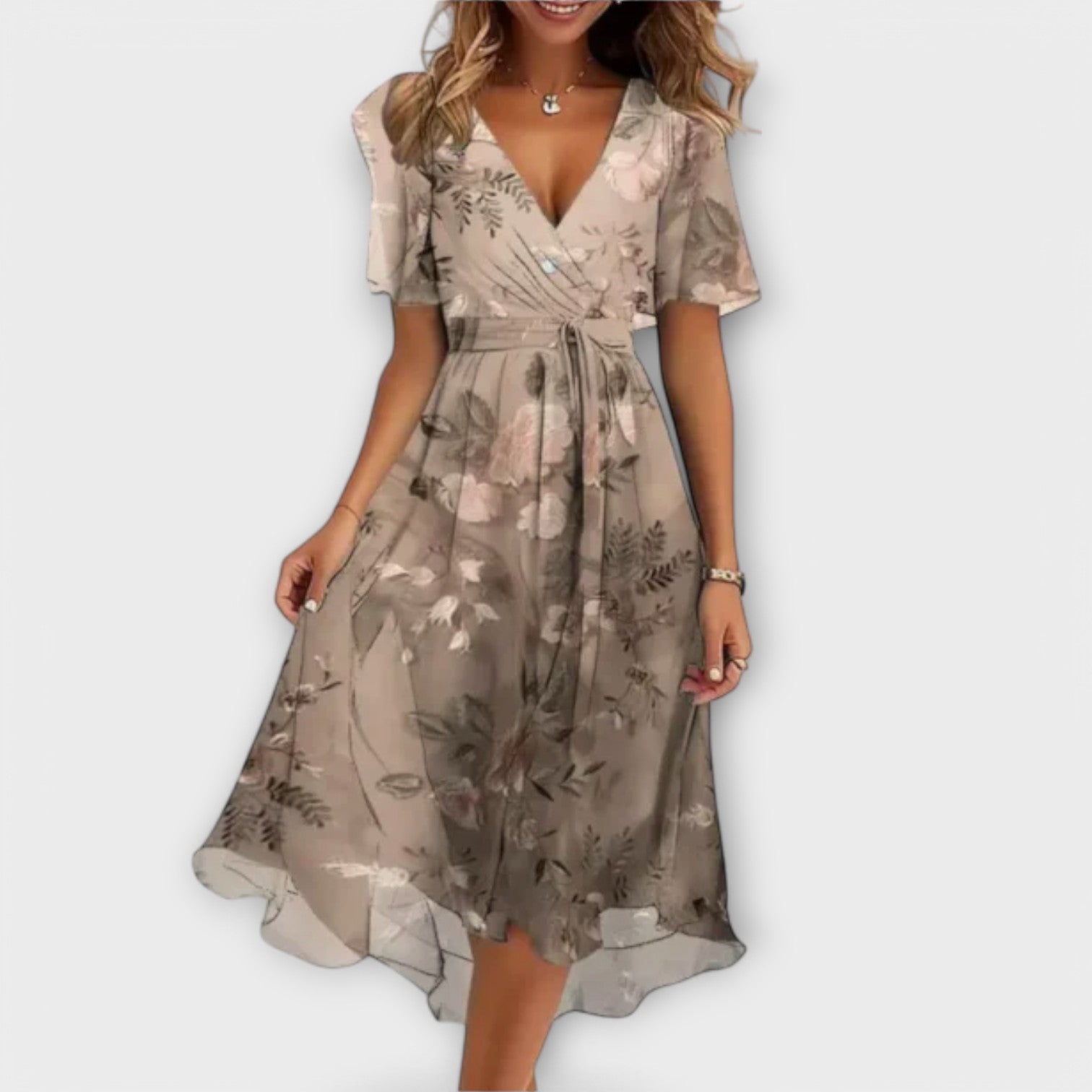 Vittoria™ | Elegant Midi Dress