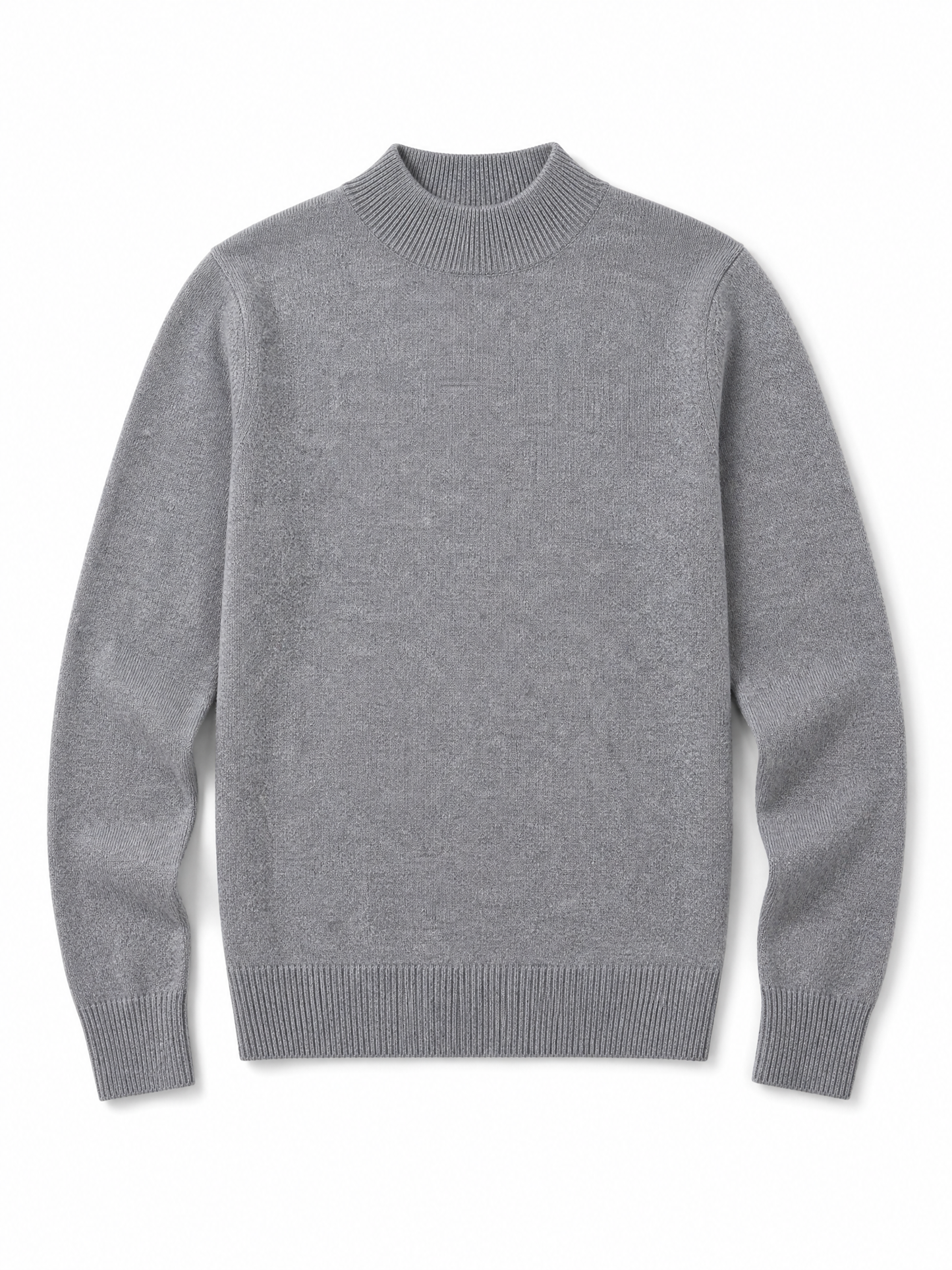 grey merino wool sweater Averly London flat lay