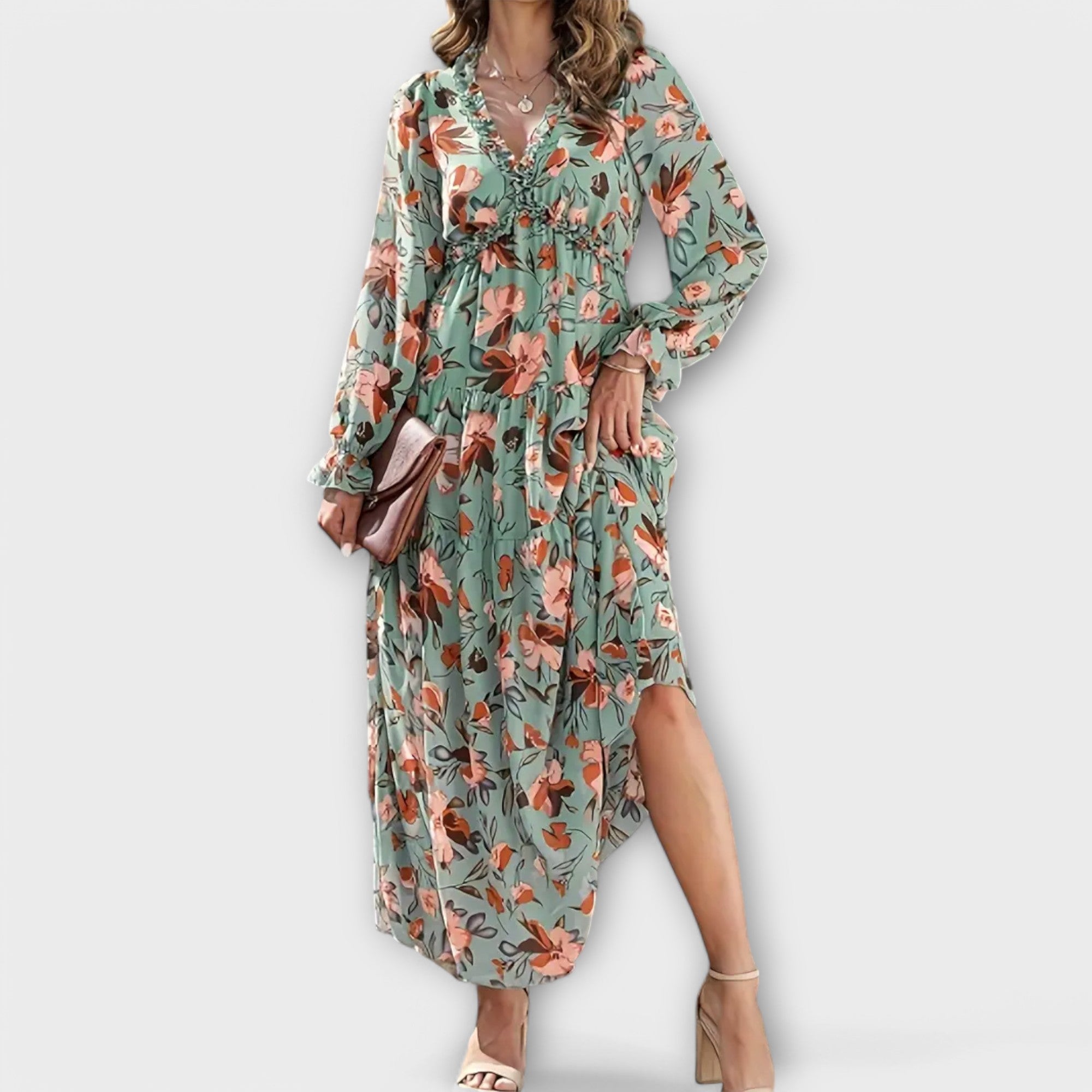 Francesca™ | Vintage Look Maxi Dress