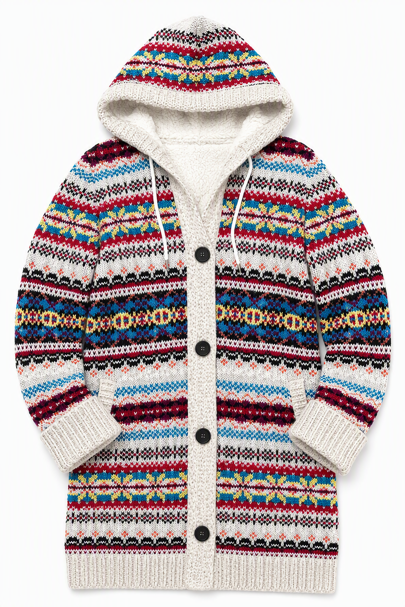 Women's Button-Through Knit Cardigan