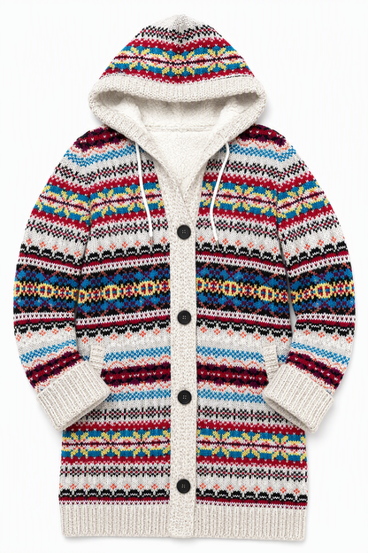 Women's Button-Through Knit Cardigan