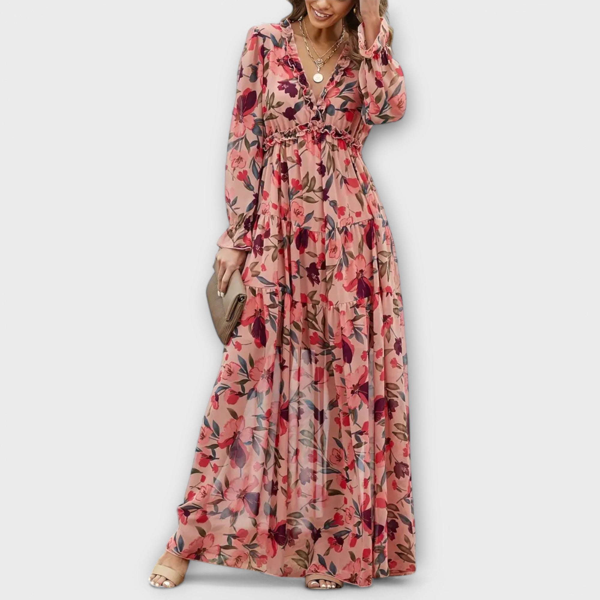 Francesca™ | Vintage Look Maxi Dress