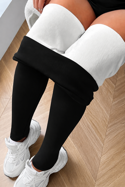Women's High-Waisted Fleece-Lined Thermal Leggings