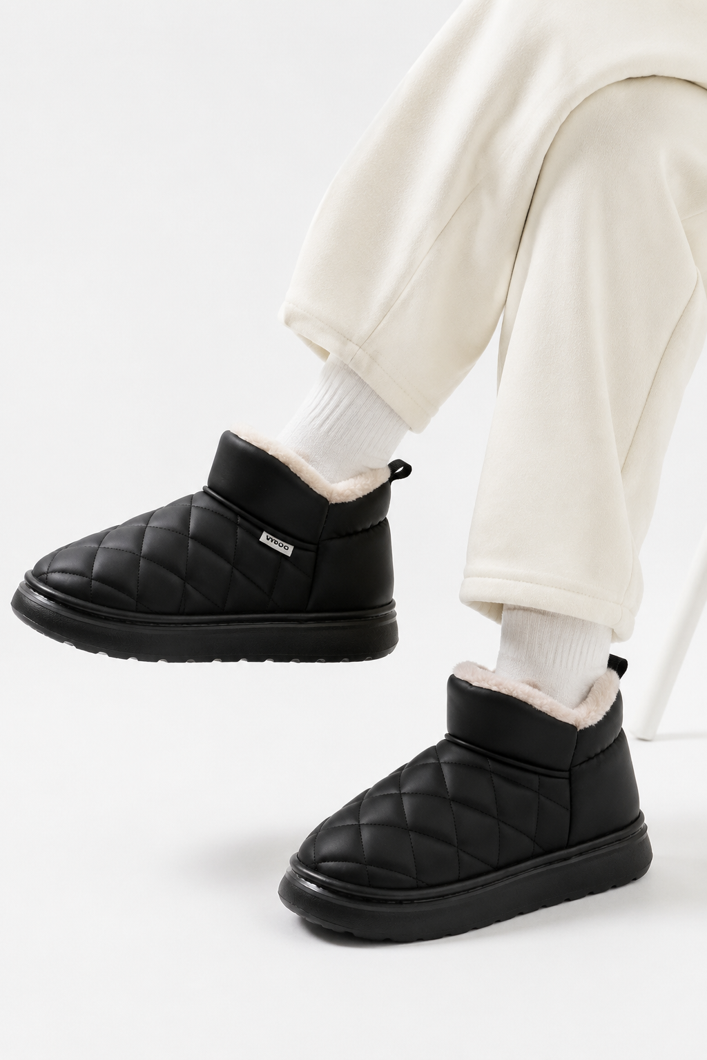 Women's Fur-Lined Platform Snow Boots