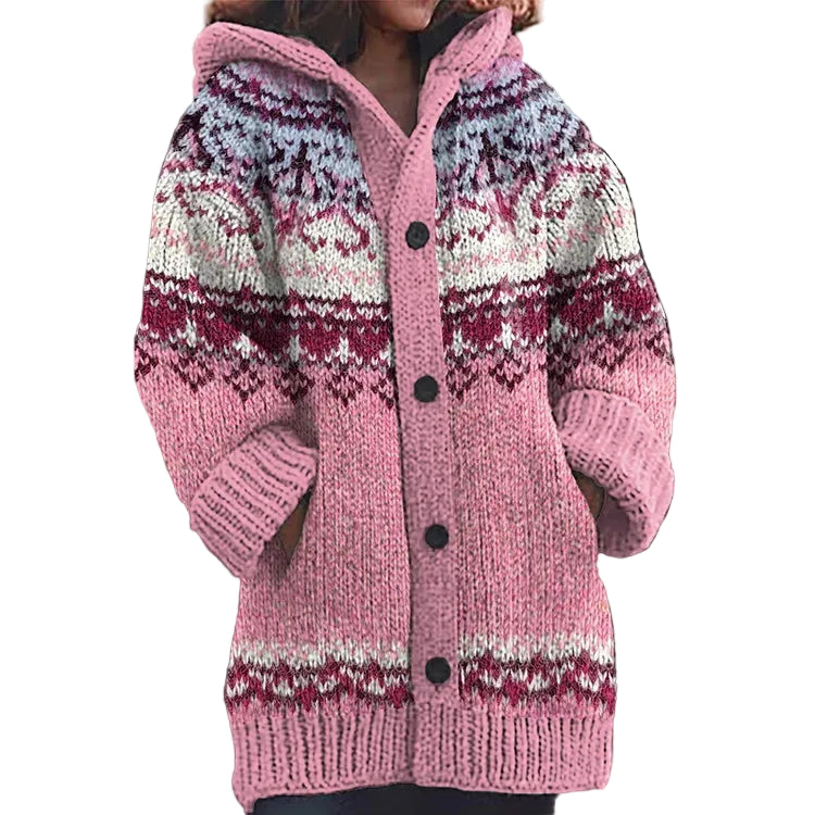 Women's Button-Through Knit Cardigan