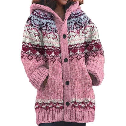 Women's Button-Through Knit Cardigan