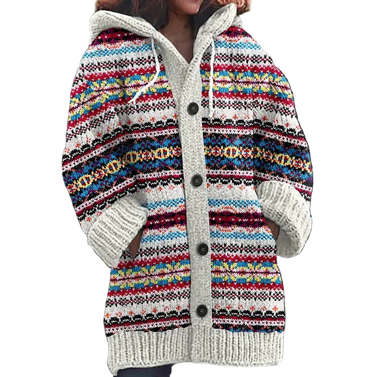 Women's Button-Through Knit Cardigan
