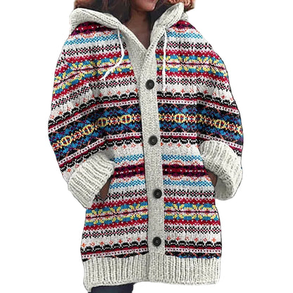 Women's Button-Through Knit Cardigan
