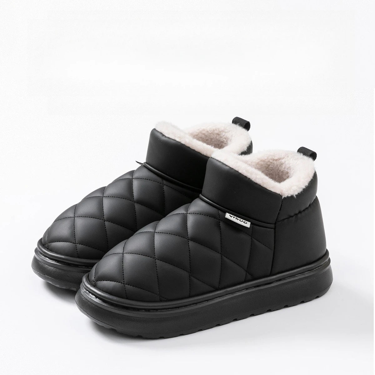 Women's Fur-Lined Platform Snow Boots