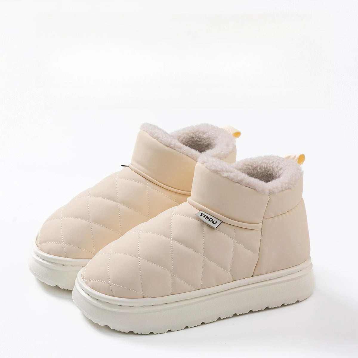 Women's Fur-Lined Platform Snow Boots