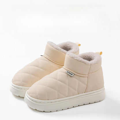 Women's Fur-Lined Platform Snow Boots