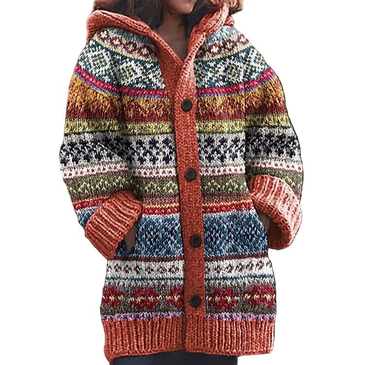 Women's Button-Through Knit Cardigan