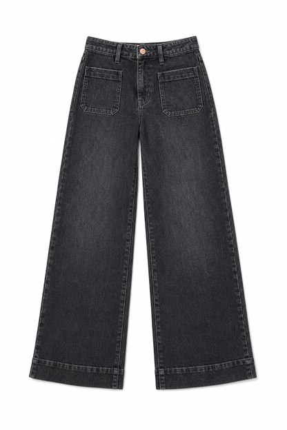 Women's Retro Slim Fit High Waist Jeans
