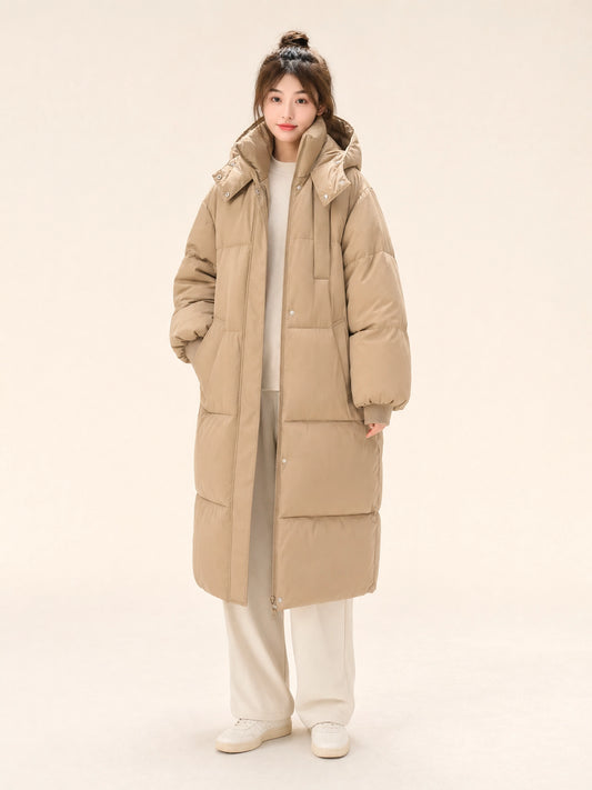 Women's Waterproof Hooded Puffer Jacket