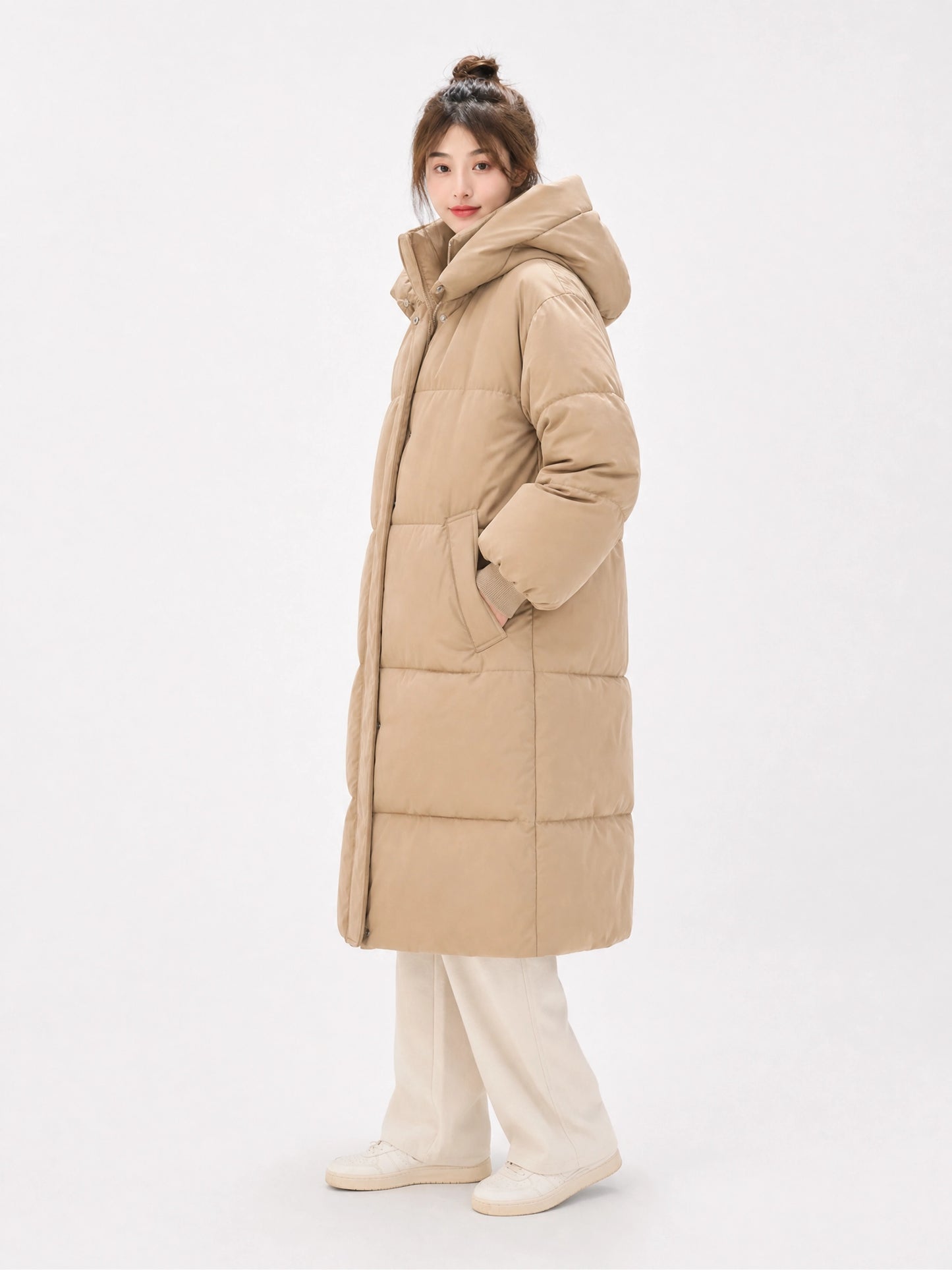 Women's Waterproof Hooded Puffer Jacket