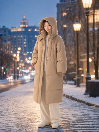 Women's Waterproof Hooded Puffer Jacket