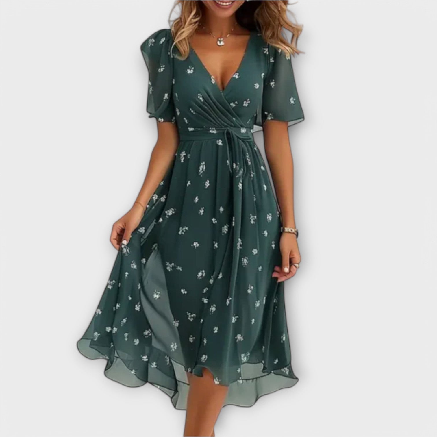 Vittoria™ | Elegant Midi Dress