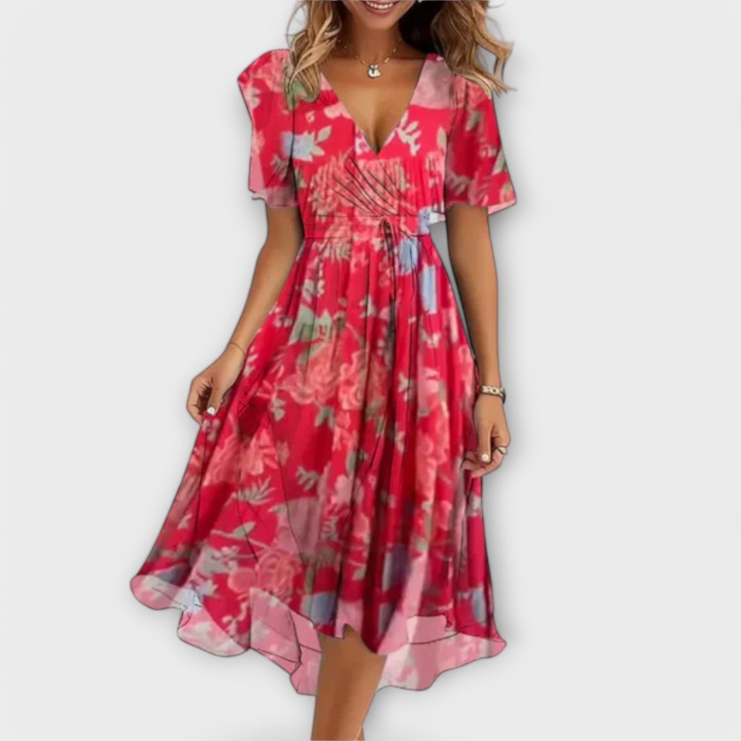 Vittoria™ | Elegant Midi Dress