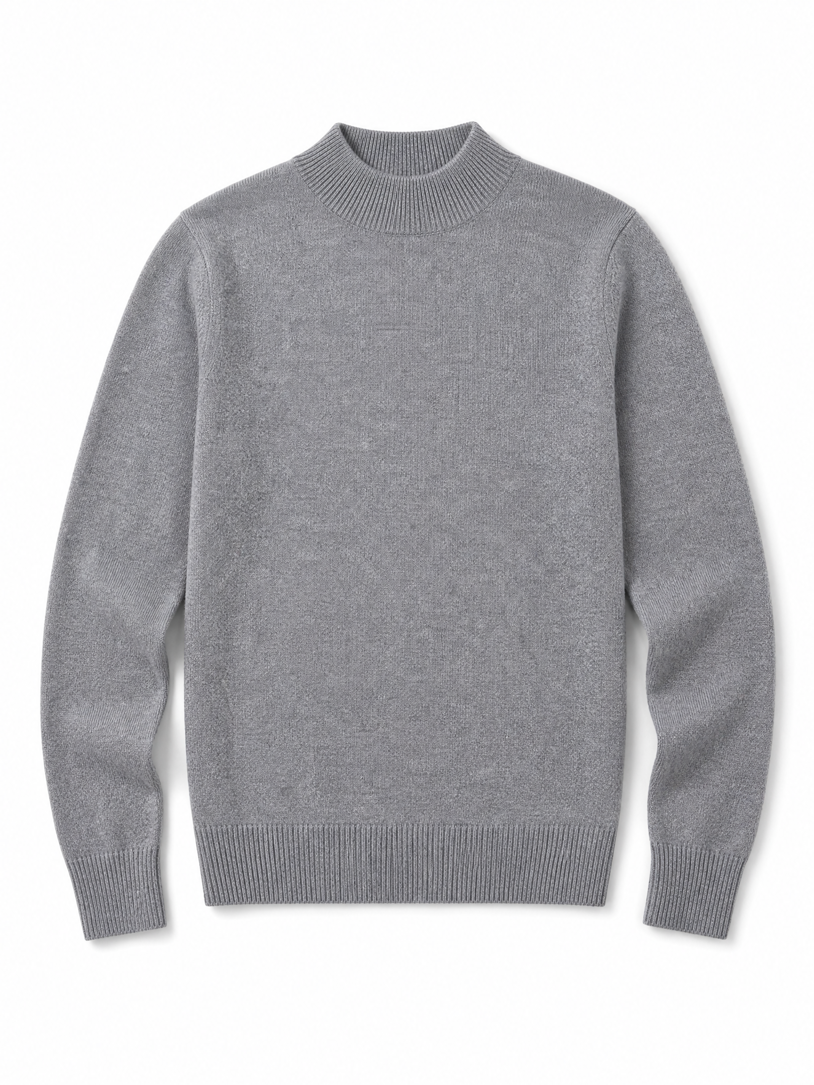 grey merino wool sweater Averly London flat lay
