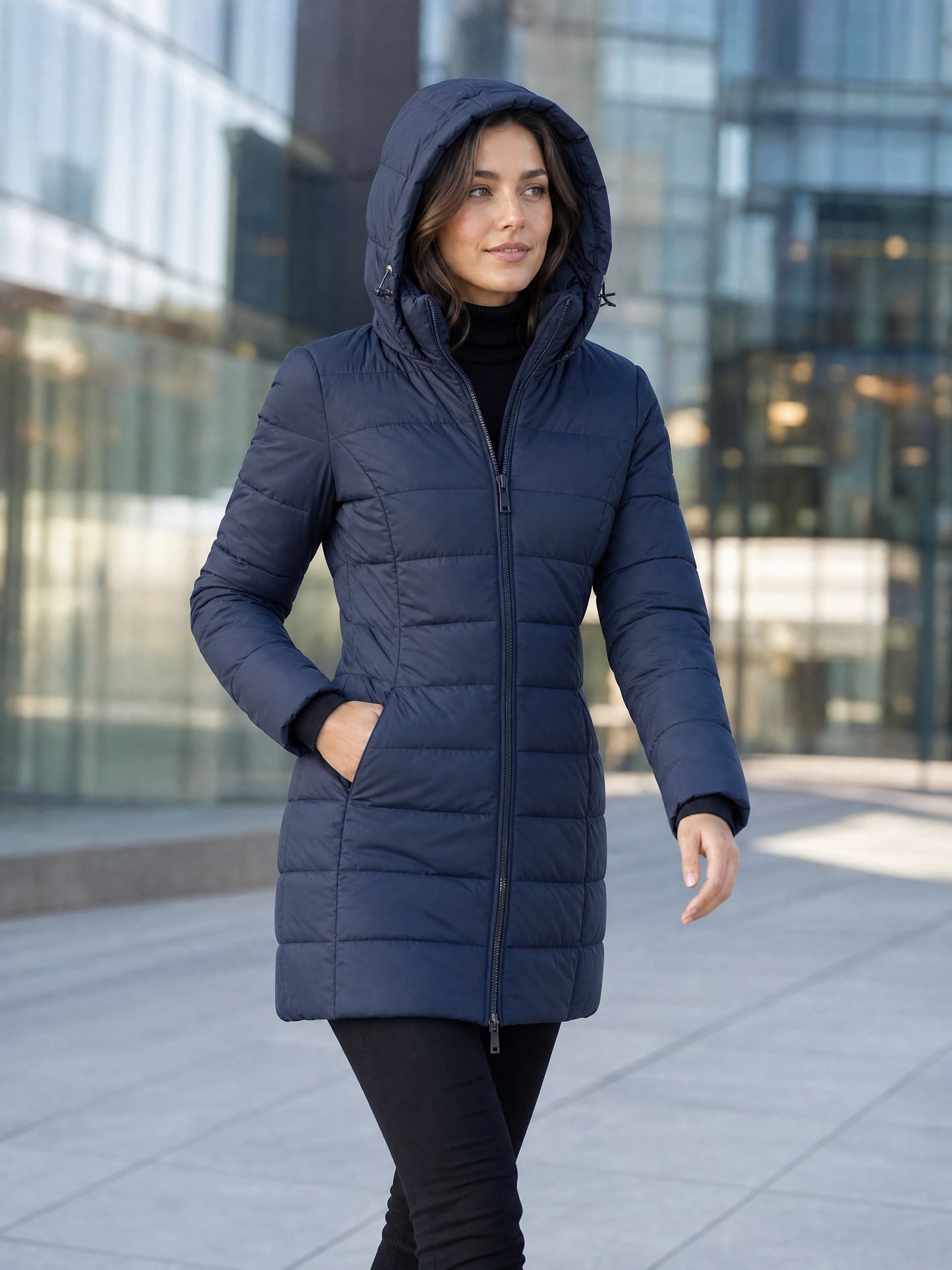 Women's Classic Long Puffer Jacket