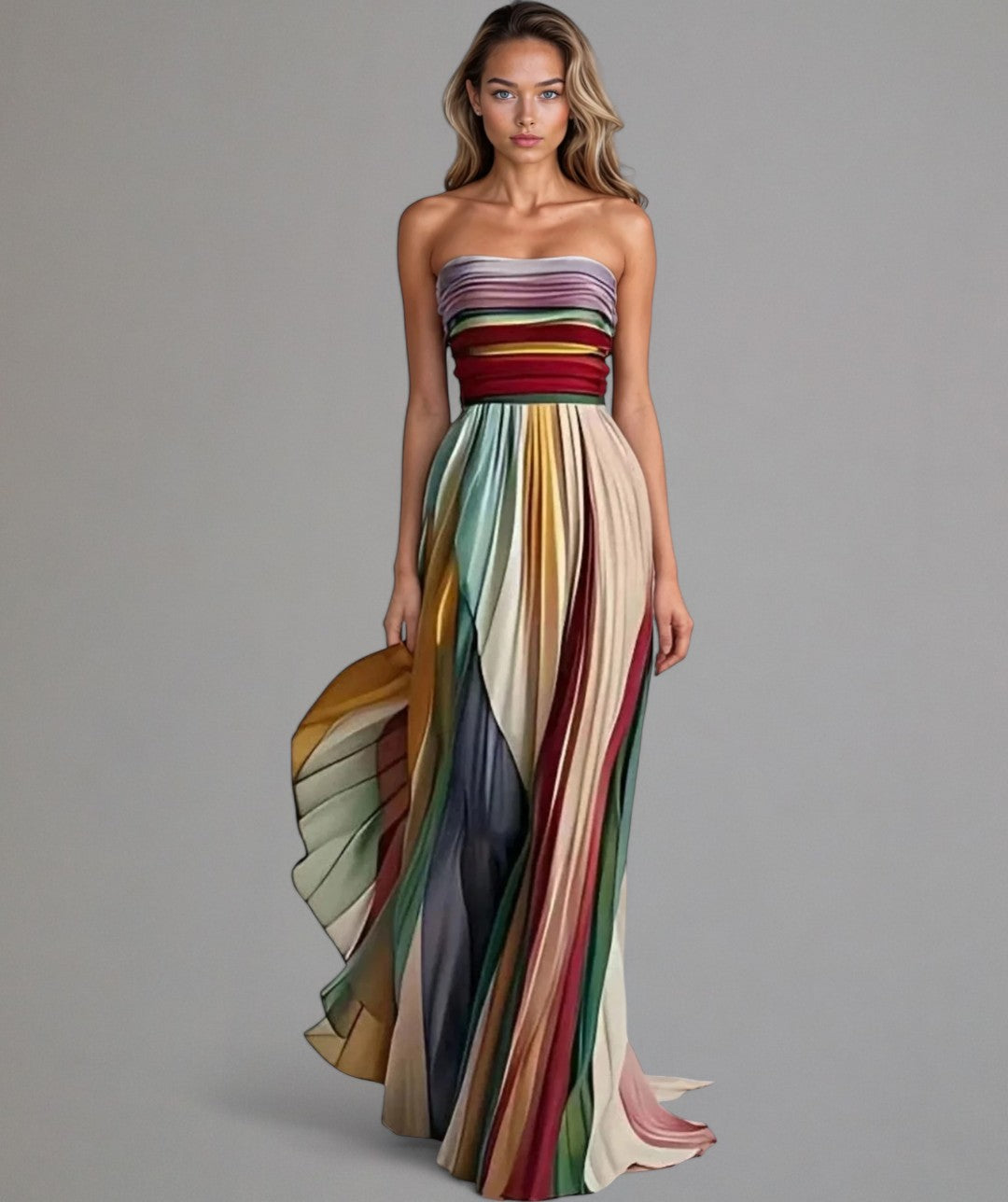 Aurora™ | Elegant Strapless Dress