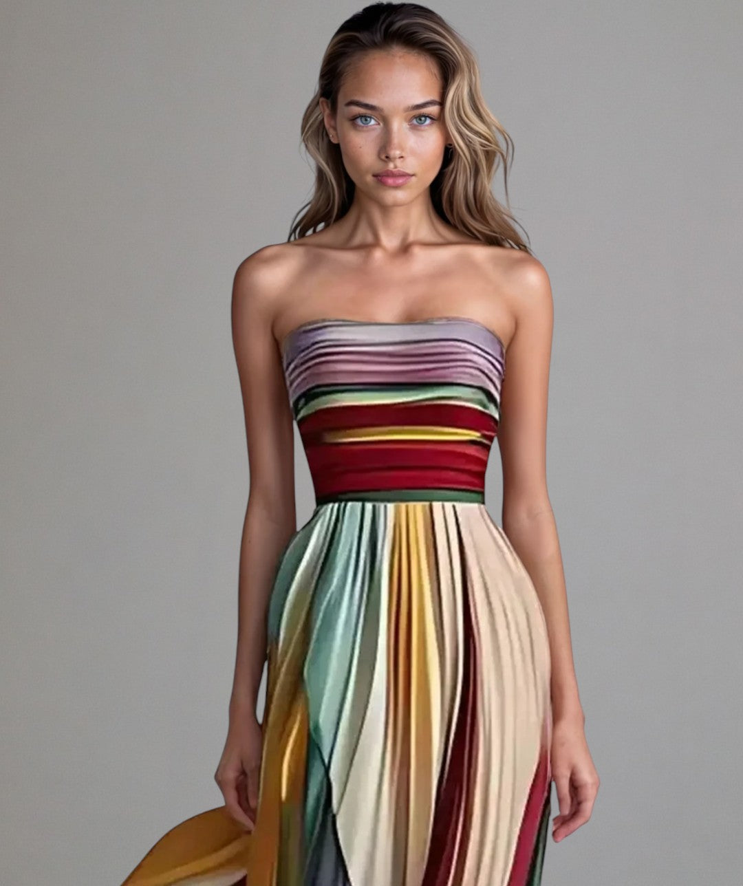 Aurora™ | Elegant Strapless Dress