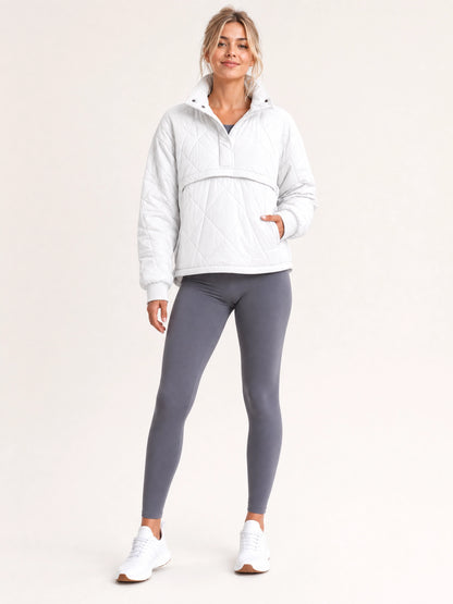 Women's Oversized Hooded Pullover Jacket