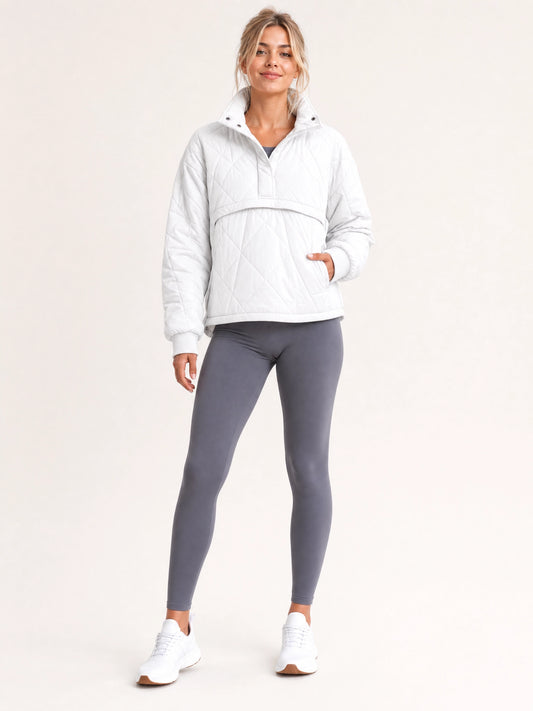 Women's Oversized Hooded Pullover Jacket