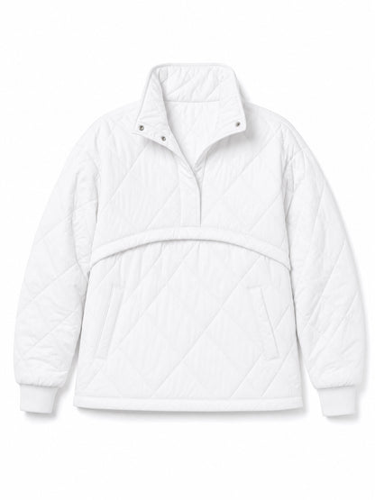 Women's Oversized Hooded Pullover Jacket